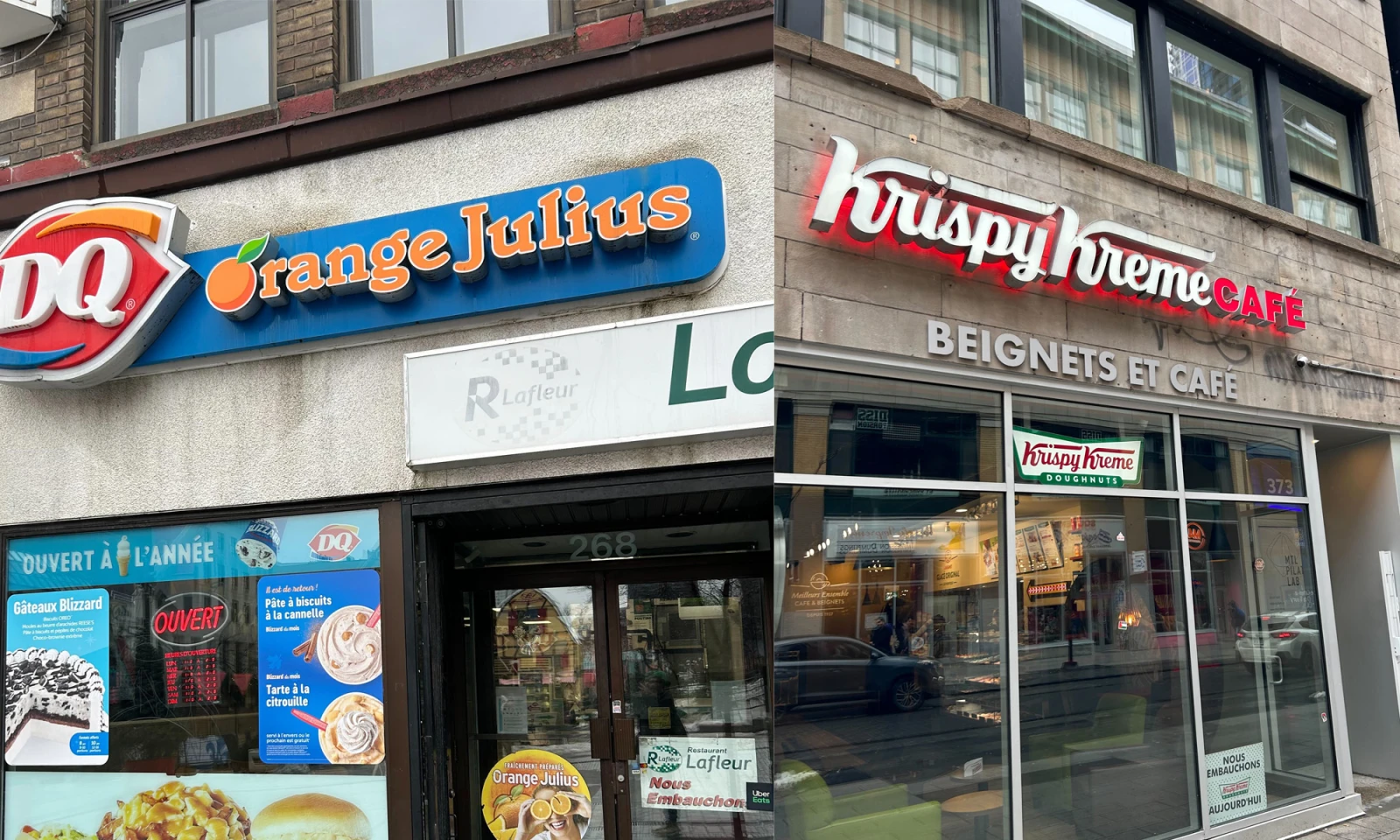 Même pas de décos, câline.