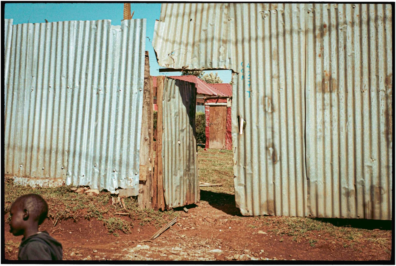 L’entrée d’une demeure au centre d’Iten