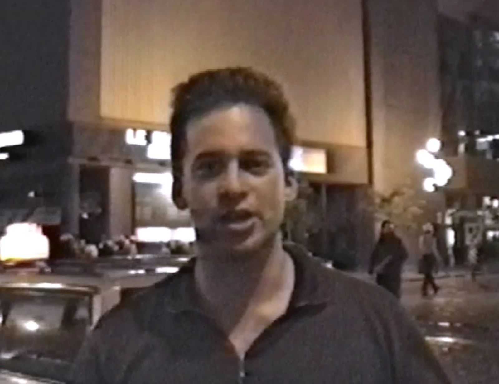 Albert Nerenberg lors de l’émeute