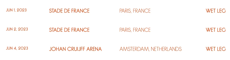 Les dates de tournée de Harry Styles et Caroline Polachek montrent qu’ils seront en Europe au moment du Festival Aurora.