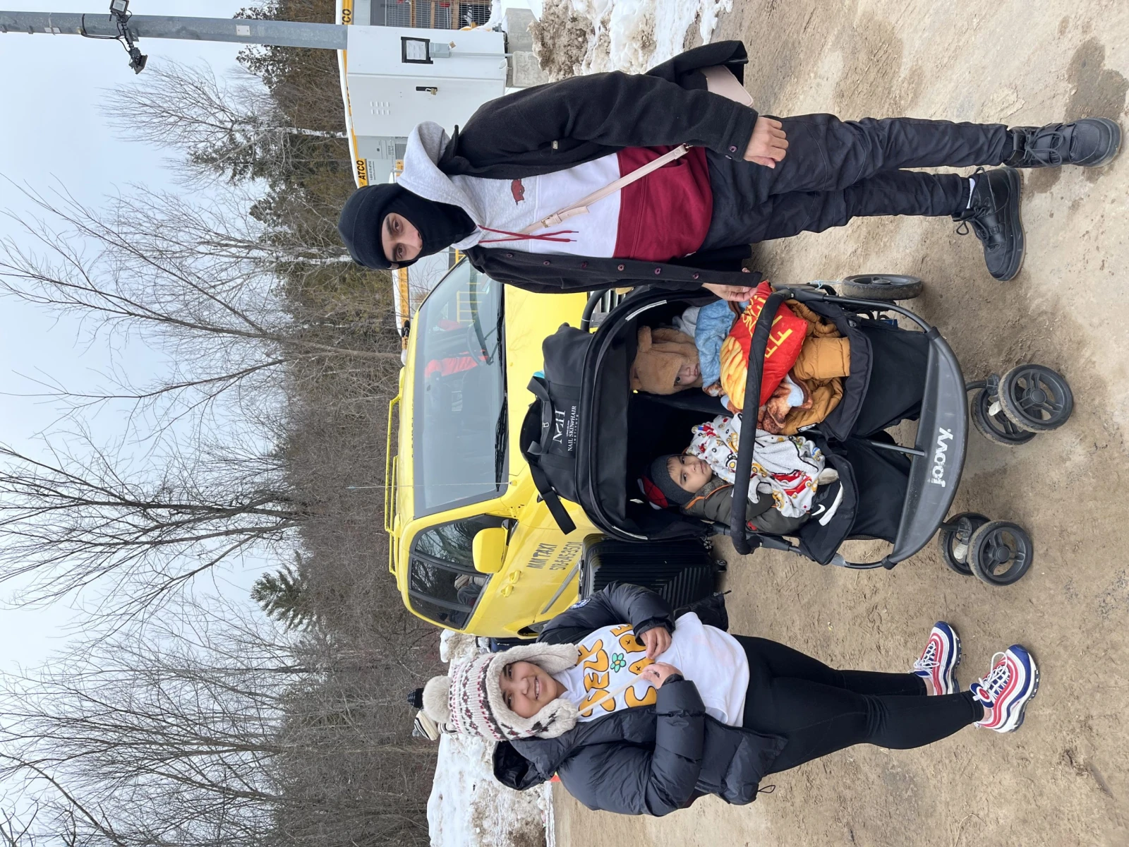 Ernesto, sa femme et leurs deux enfants