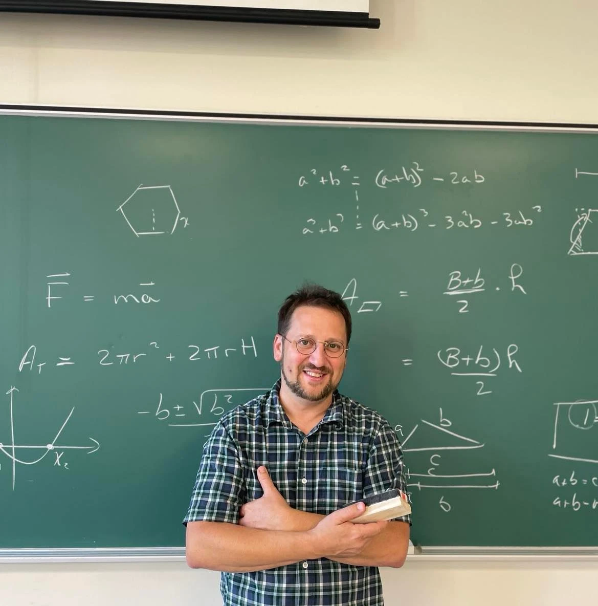 Une vingtième rentrée pour le prof de math.