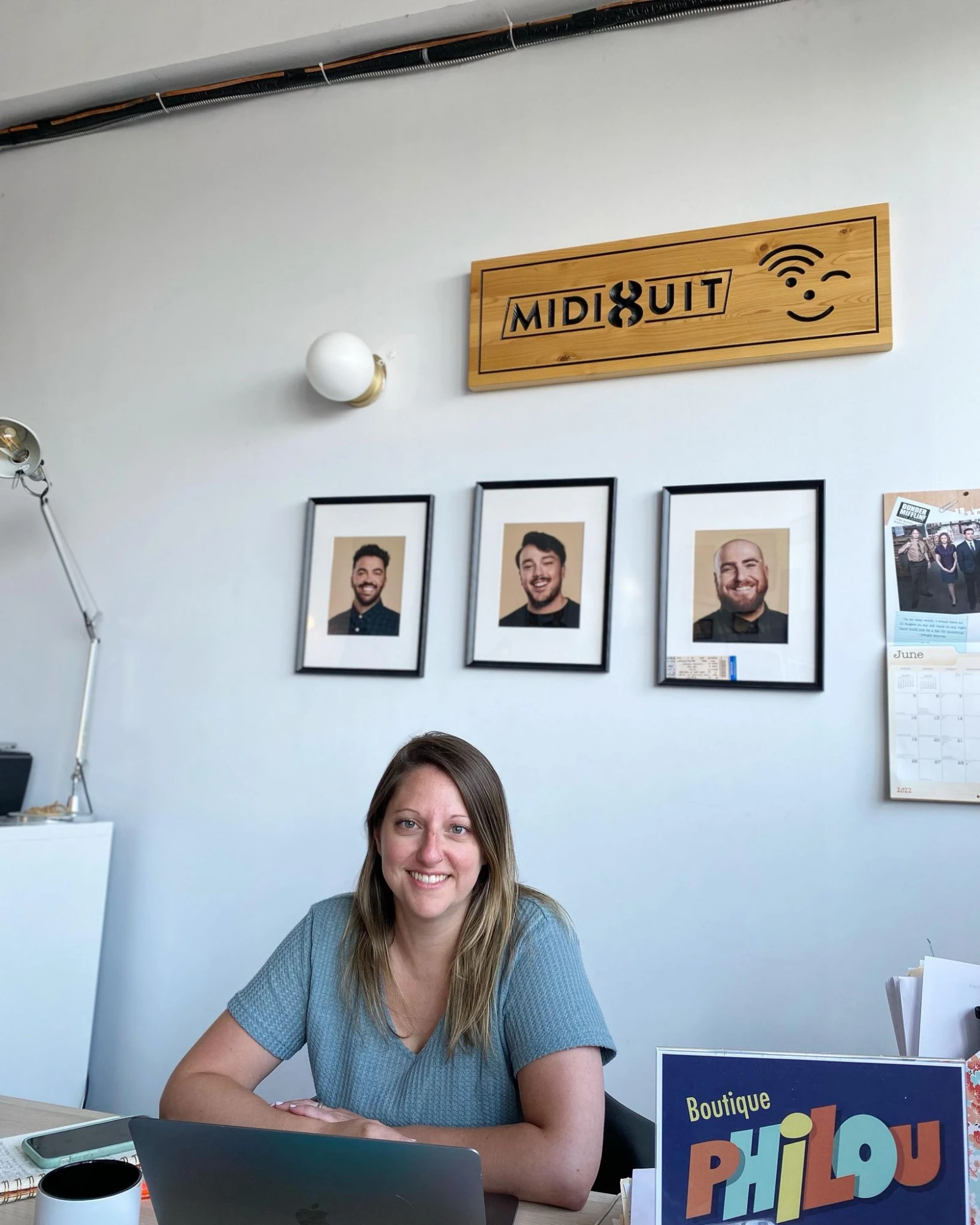 Julie Lacroix, la colocataire de l’agence Midi-Huit.