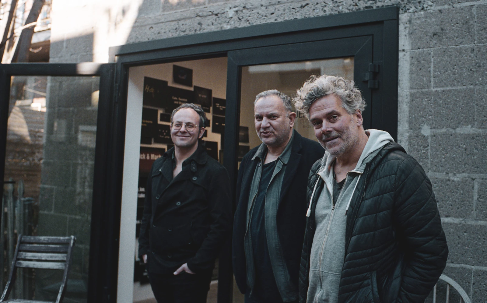 Laurent Vernet, Emmanuel Galland et Gilles Tarabiscuité