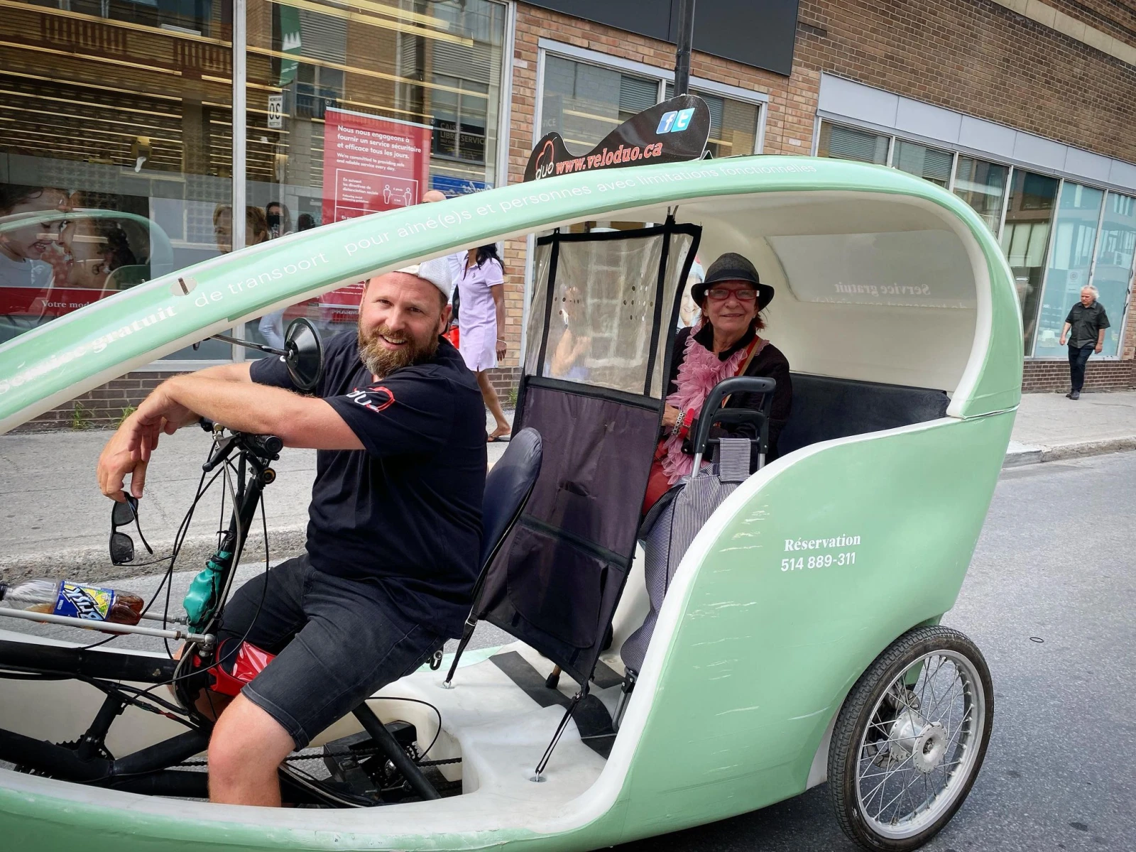 Un homme et son cardio.