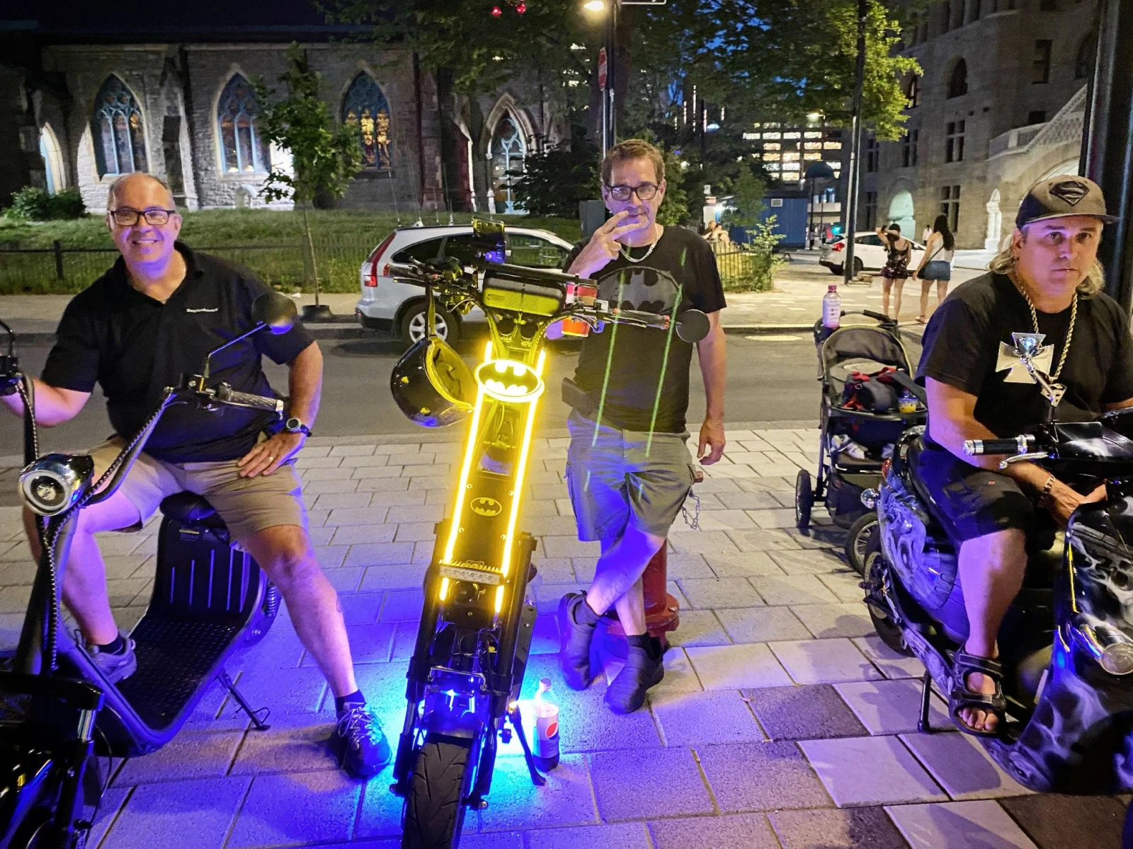 Batman est dans la place.