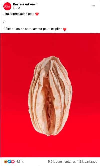 Capture d’écran tirée de Facebook