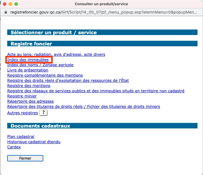 © Gouvernement du Québec