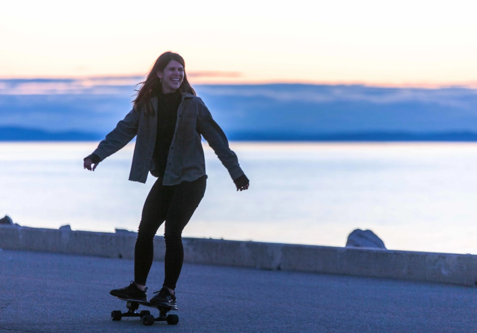 Élise en train de tripper solide