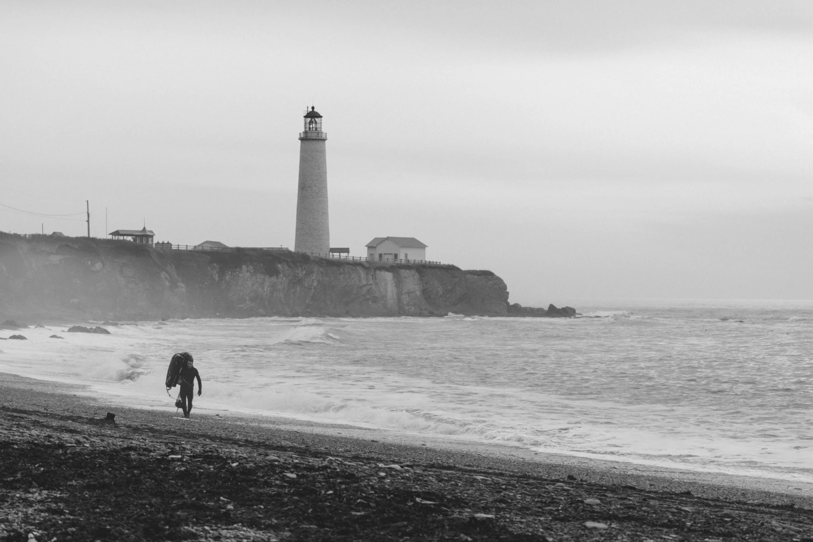 Antoine Nicolas revient de plongée. Crédit photo: Catherine Bernier
