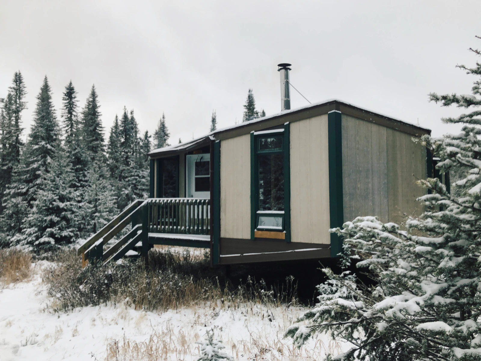 Le refuge de la Mésange. Une photo que j’ai passée proche de ne jamais pouvoir prendre.