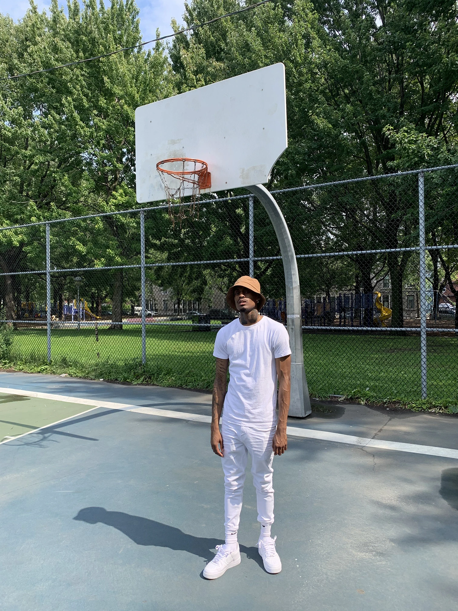 Nate au parc Oscar Peterson