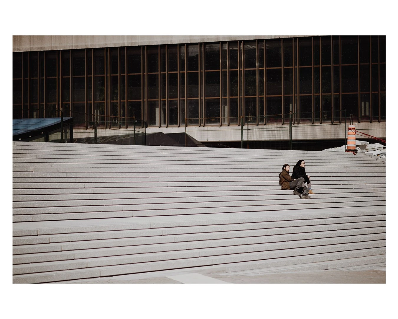 Duo sur l’esplanade