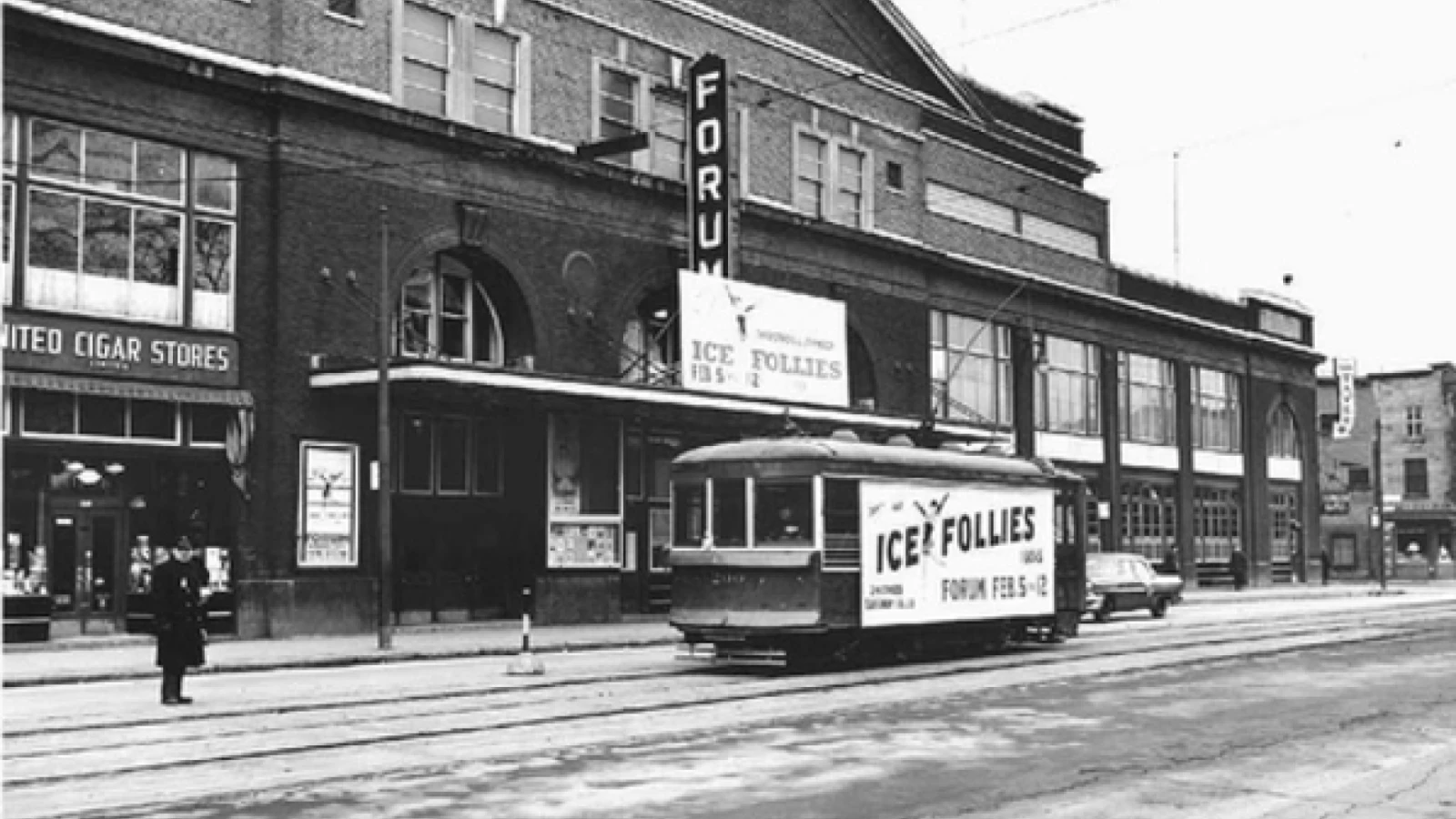 Le Forum dans le bon vieux temps.