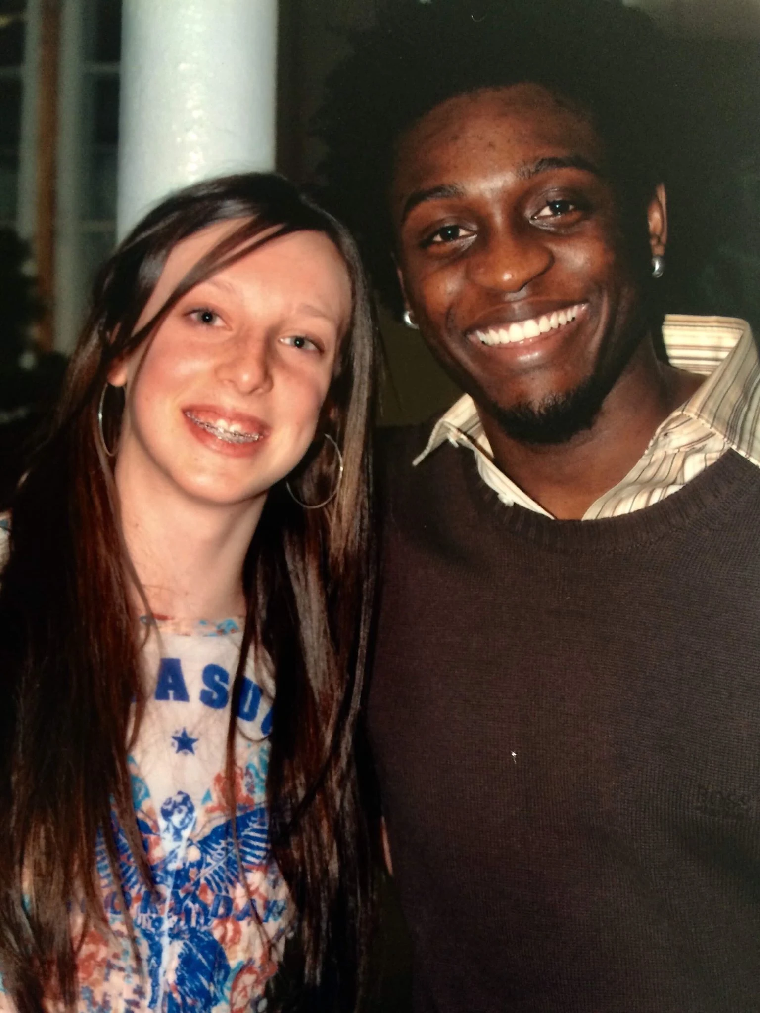 Une adolescente aux anges.