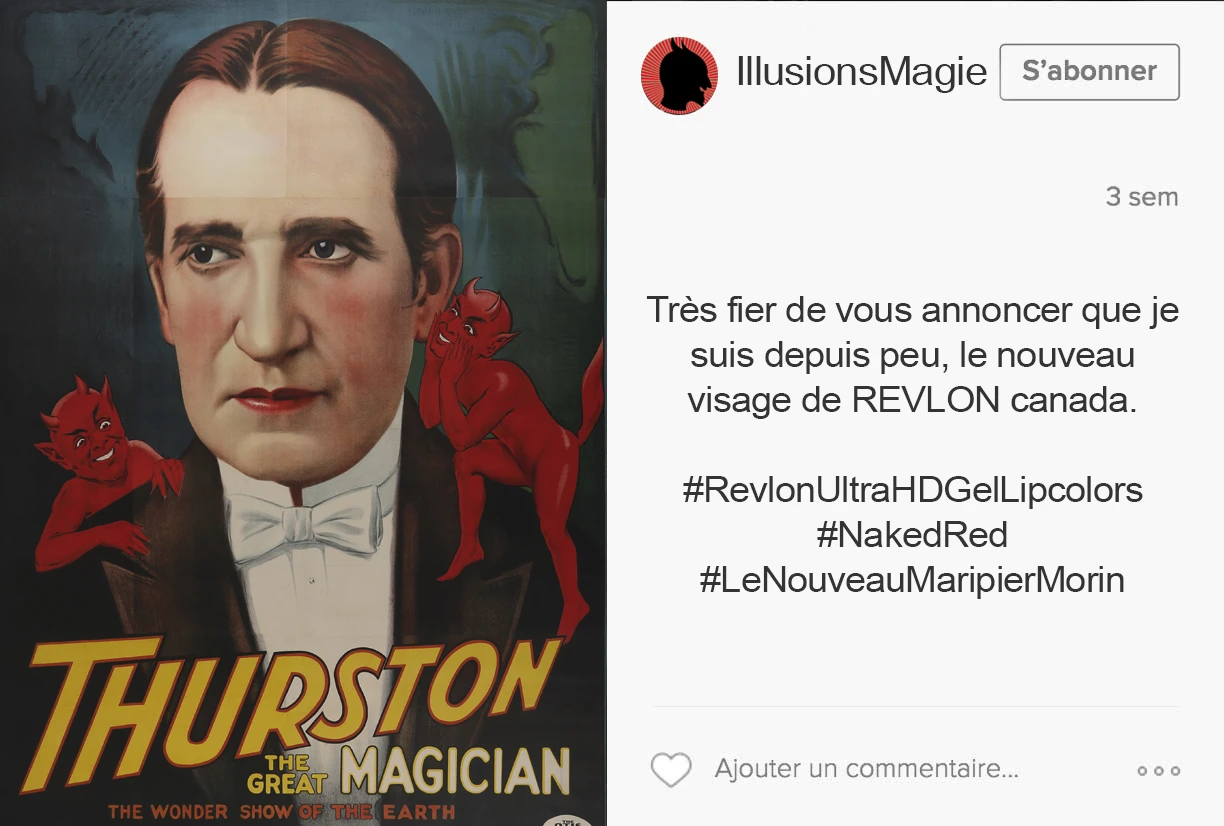 Marie-Lyne Joncas / ThurstonLe grand magician/ The Great MagicianThe Otis Lithograph Co., 1929M2014.128.519© Musée McCord/ McCord Museum