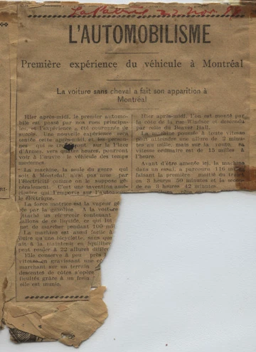 C’était définitivement une ère avant les bouchons sur le pont Champlain.