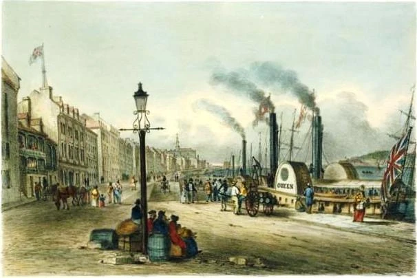 Le Vieux-Port au 19e siècle. Pas aujourd’hui.