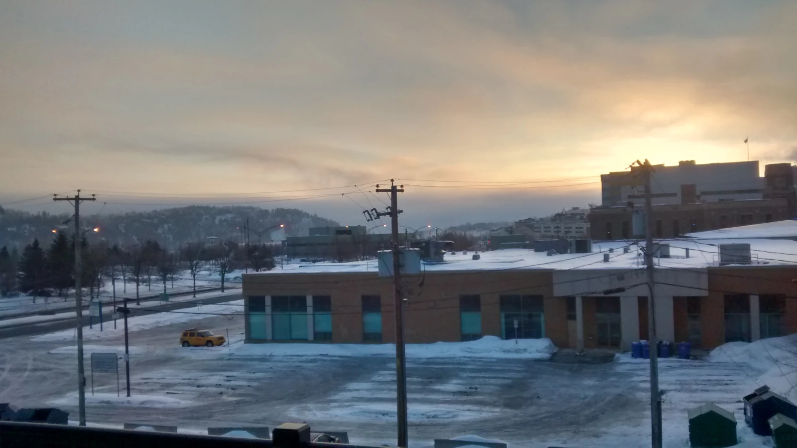 La vue depuis l’hôtel Fjord. À noter que ma caméra rend très mal le pittoresque lorsqu’il est époustouflant.