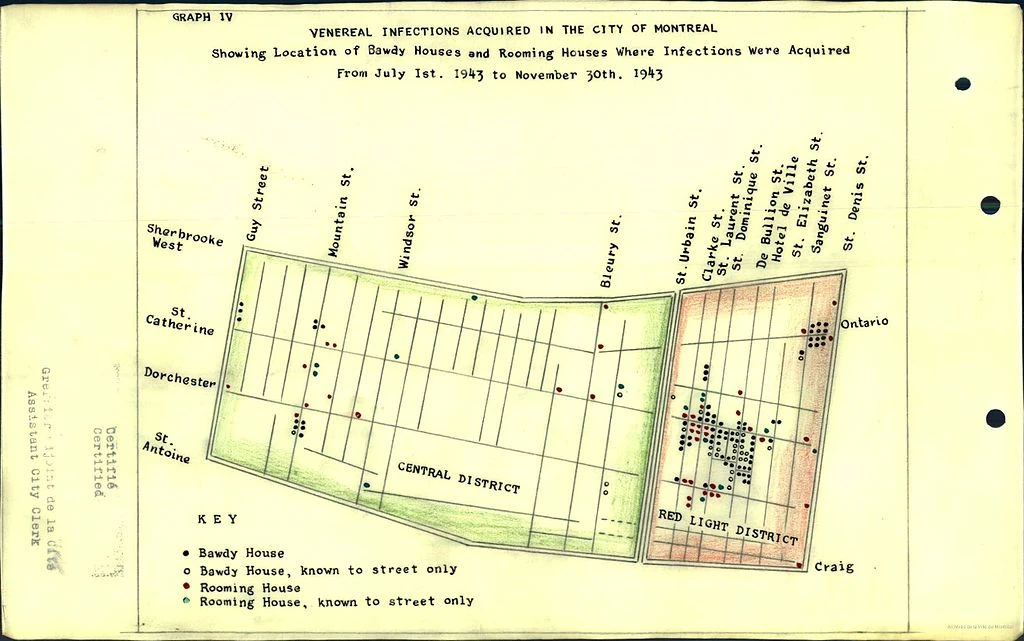 Ancien Red Light de Montréal.
