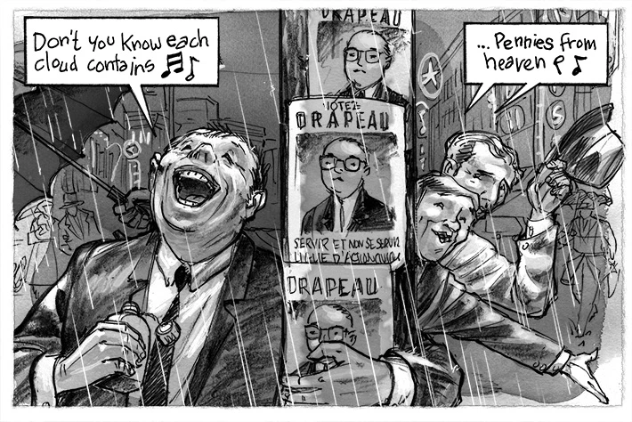 Si ça vous intéresse, voir la très belle bande dessinée «La femme aux cartes postales» de Claude Paiement.  Illustrateur: Jean-Paul Eid Les Éditions de la Pasthèque