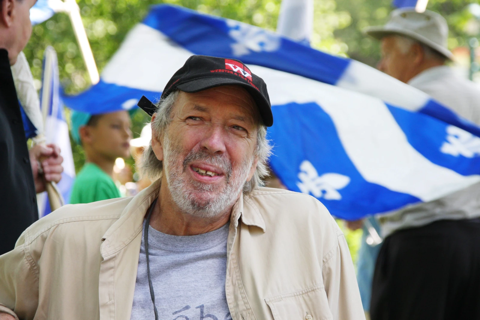 Pierre Falardeau, film maker and staunch advocat for the independance of Quebec , passes away at the age of 62. He is seen here at a demonstration on the Plaines of Abraham in Quebec City in 2008. The Canadian Press Images/Robert Wagenhoffer