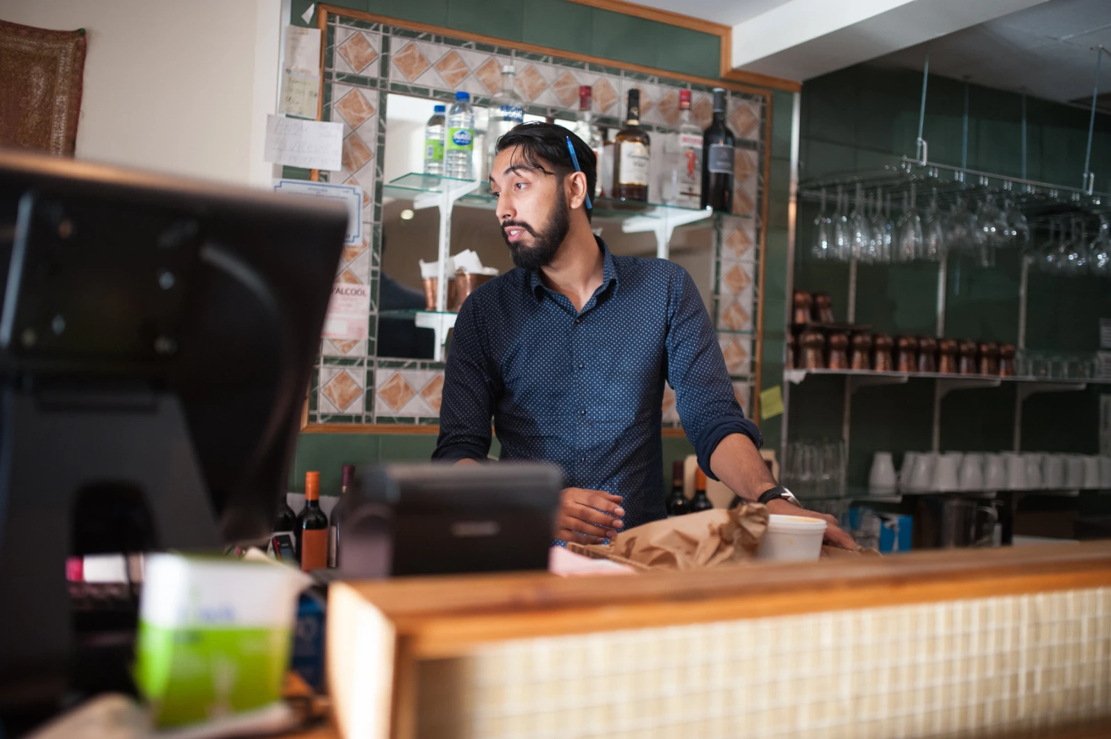 Harjas Anand, propriétaire du restaurant.