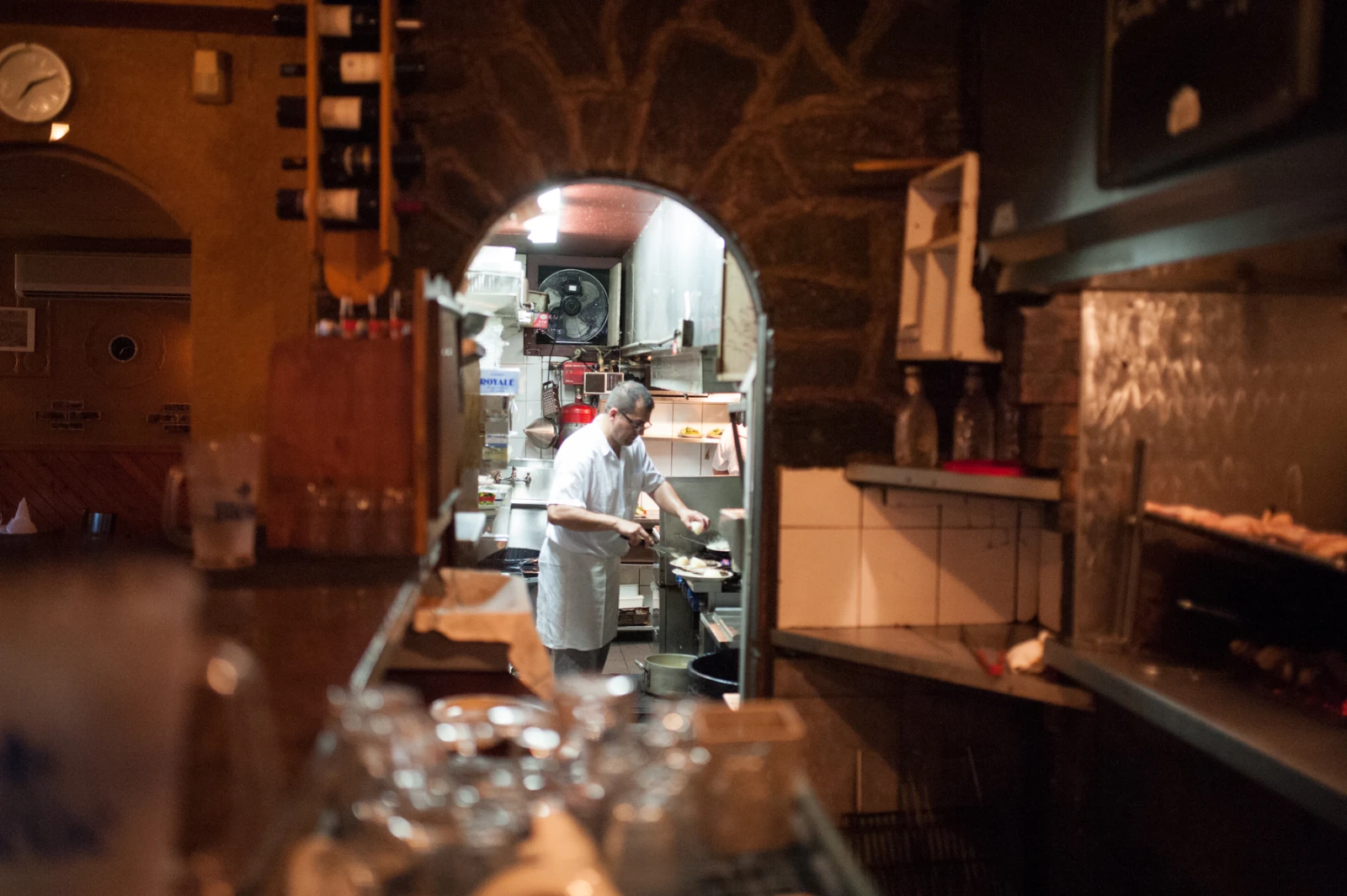 Aperçu des cuisines.