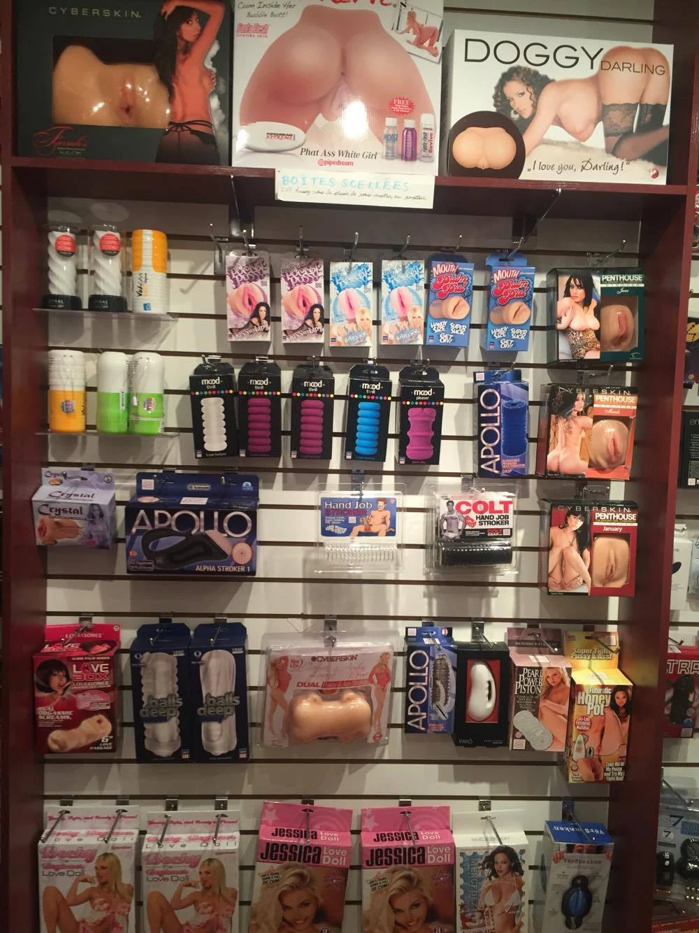 Le rayon des masturbateurs