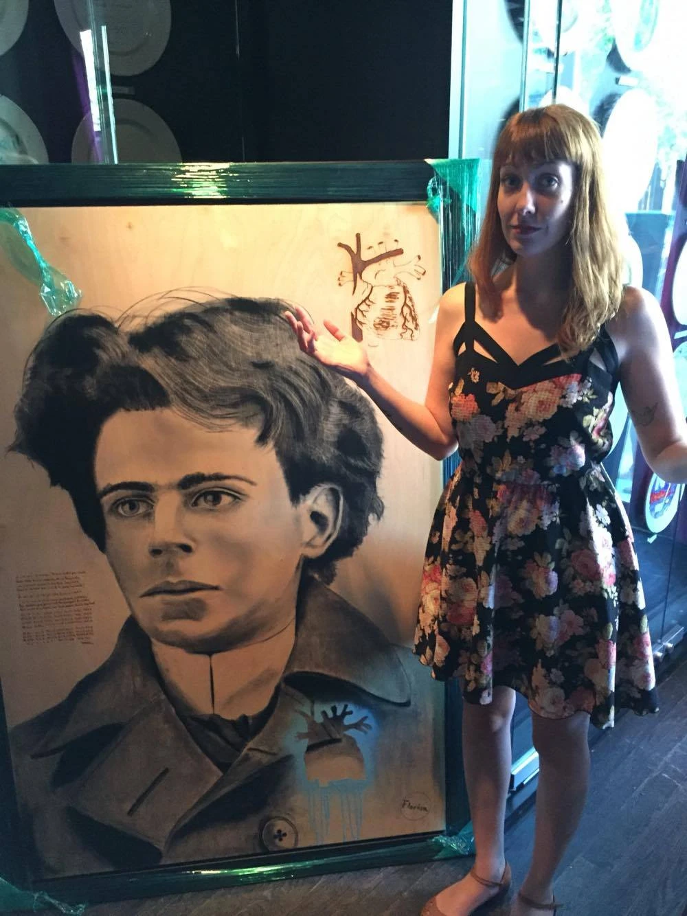 Émile Nelligan et son monosourcil.