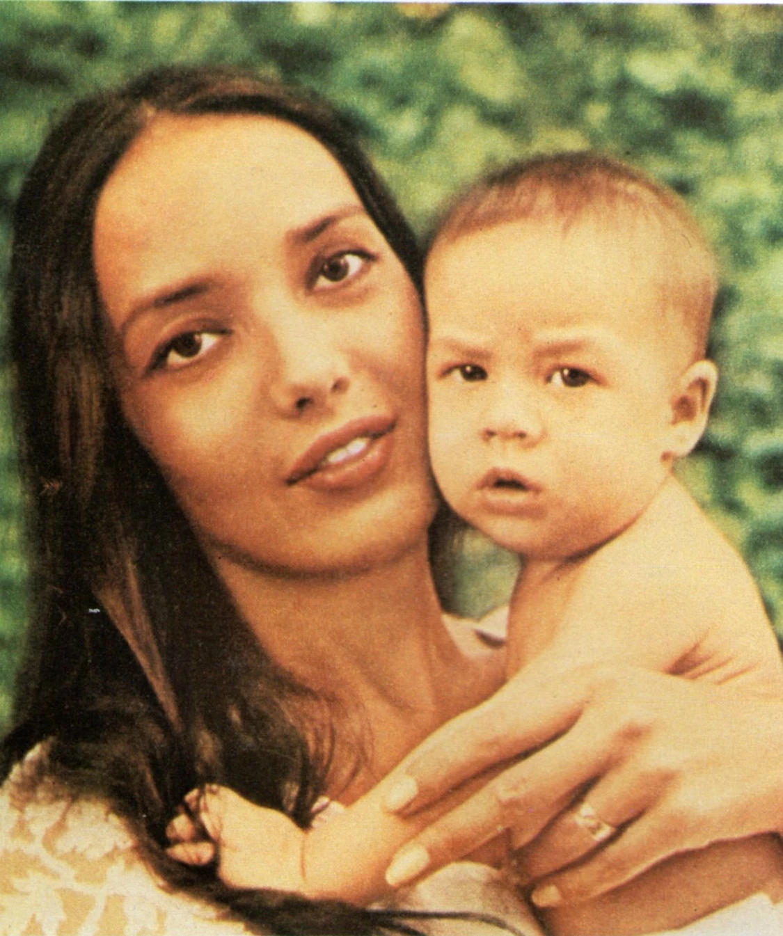 Anna Kashfi et son fils Christian