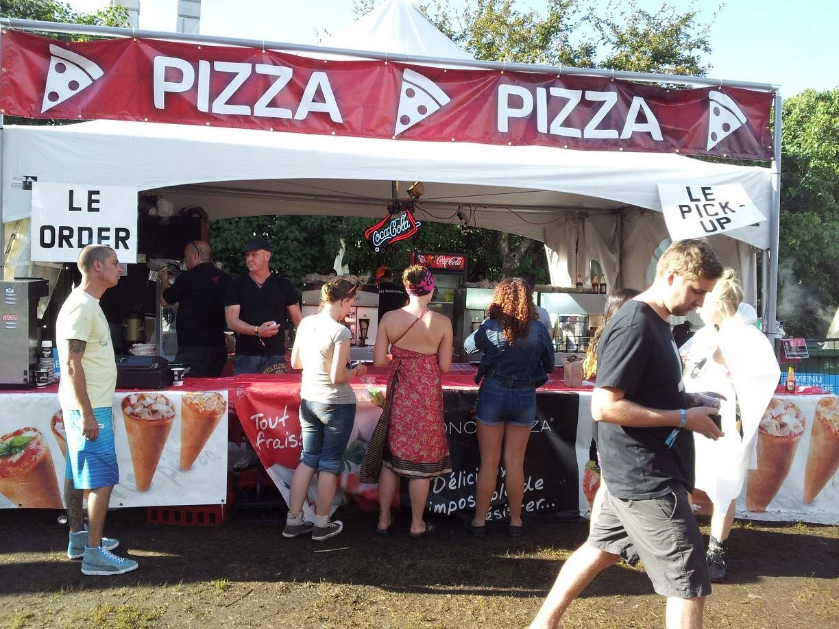 C’est pas parce que tu places un «LE» devant «order» que tu parles français, Osheaga. (Photo: Mathieu Charlebois)