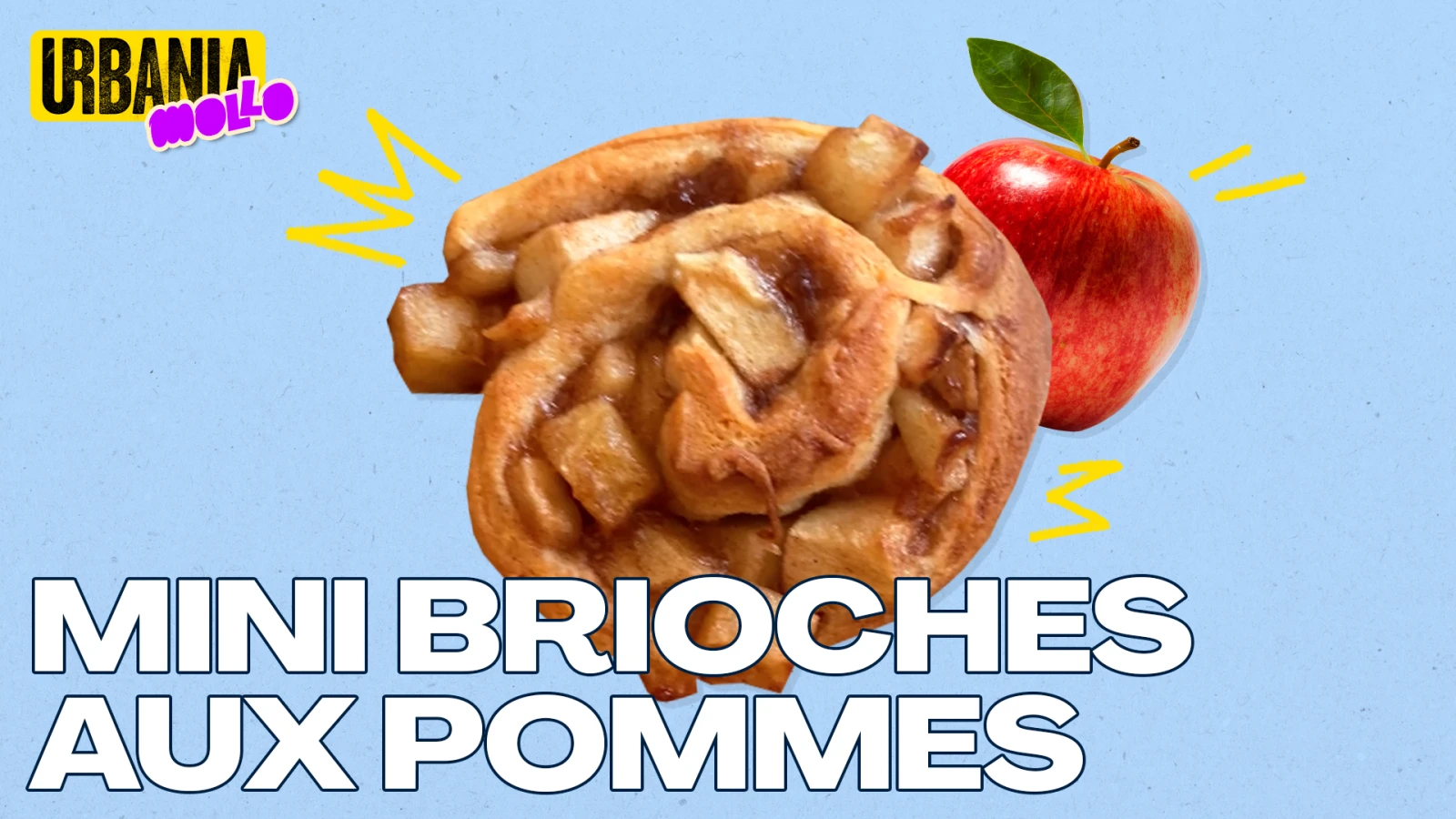 La meilleure recette de mini-brioches pomme et cannelle