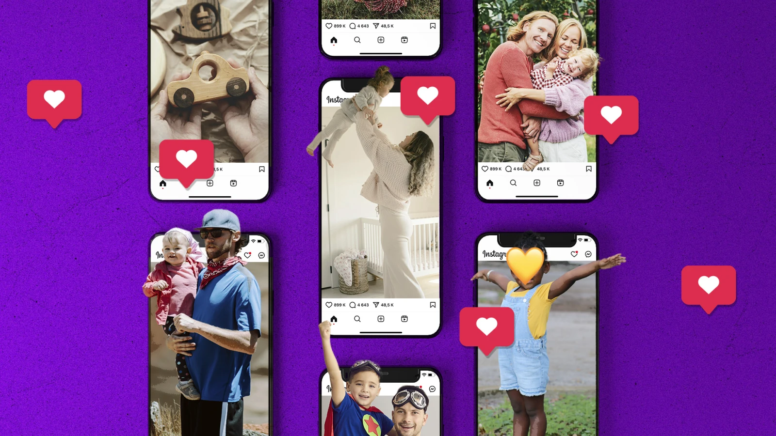 5 types de parents que tu croises sur Instagram