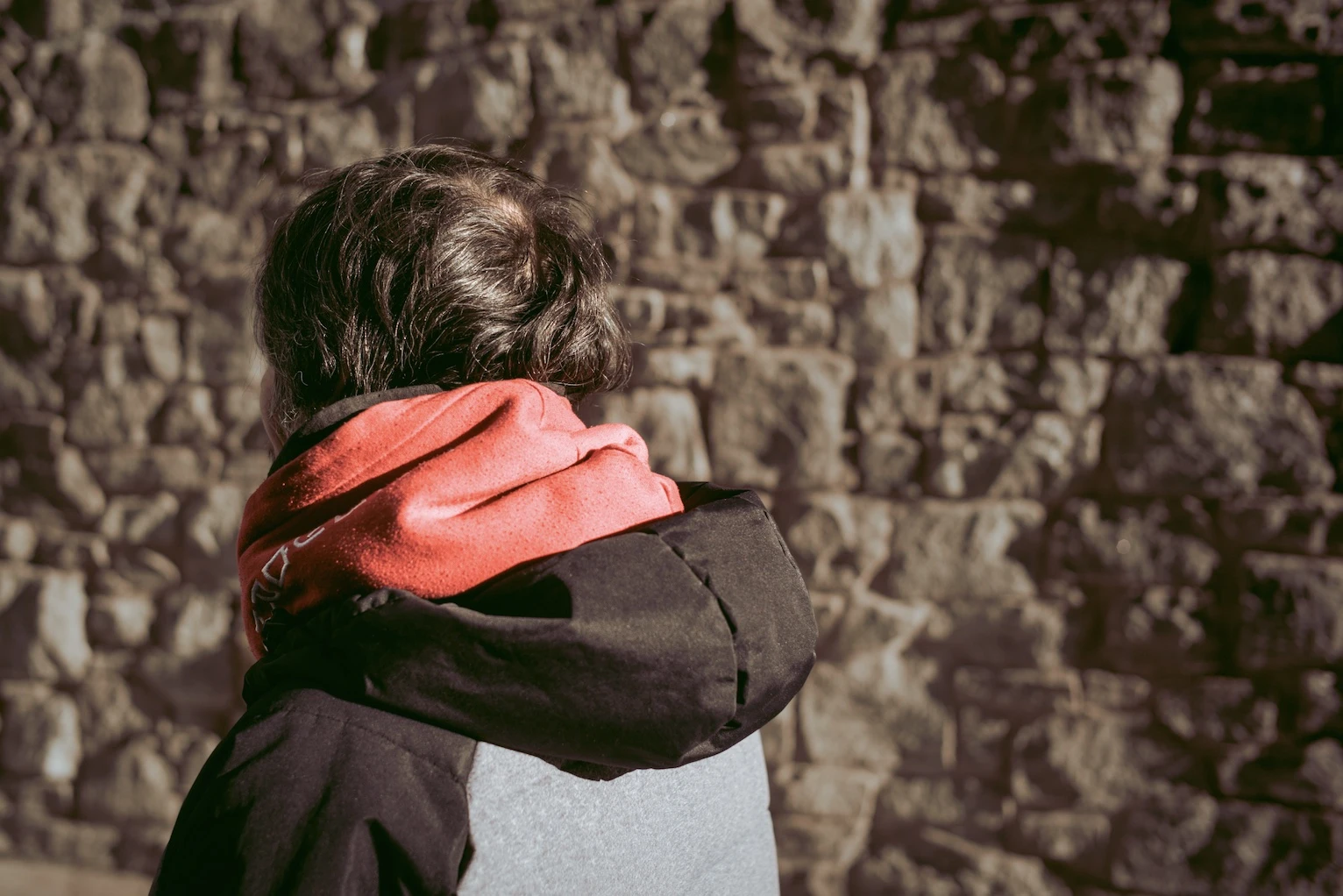 William dans une ruelle du centre-ville. Photo : Jean Bourbeau