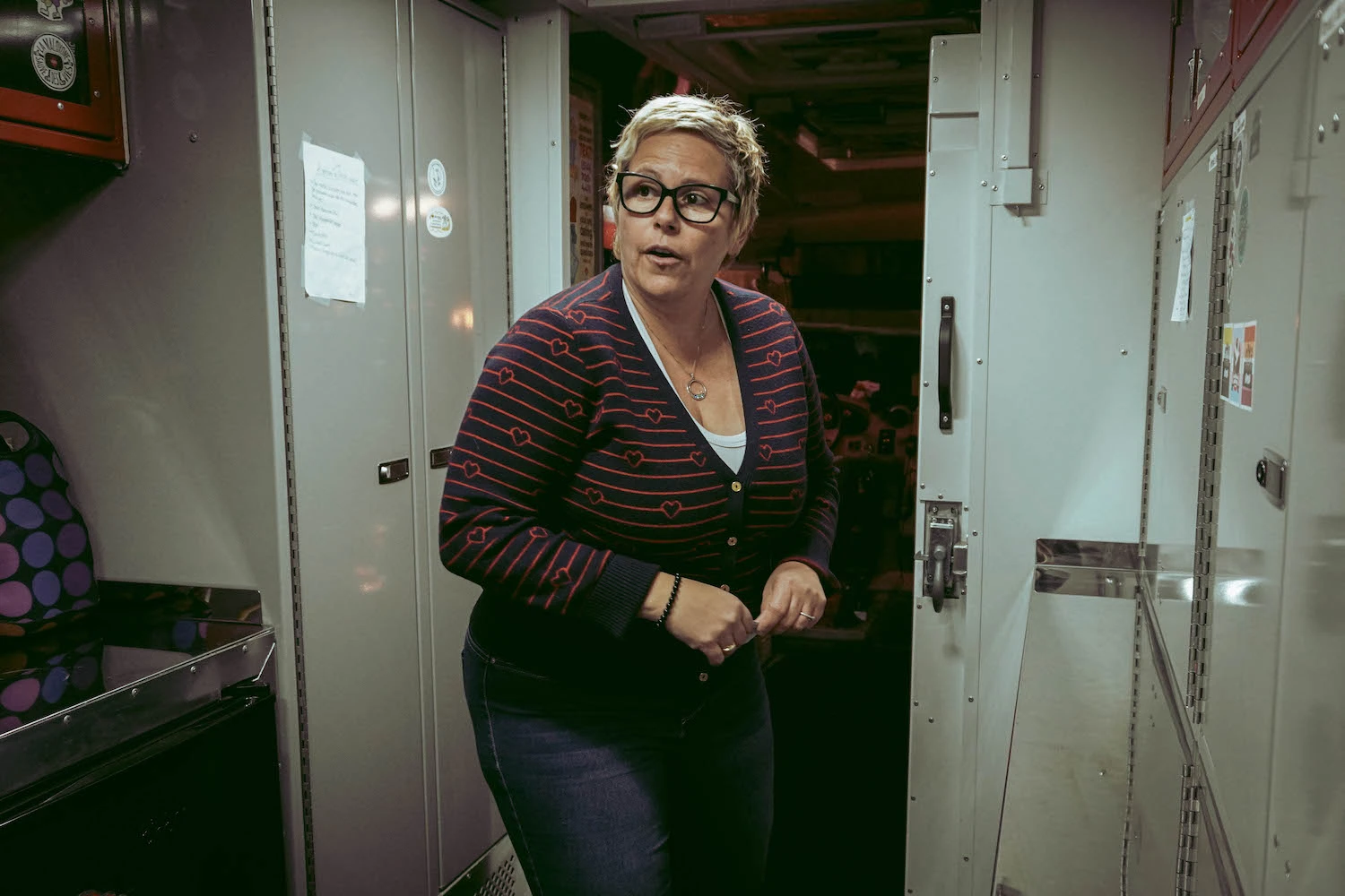 Karina Carola, intervenante de proximité à L’Anonyme.