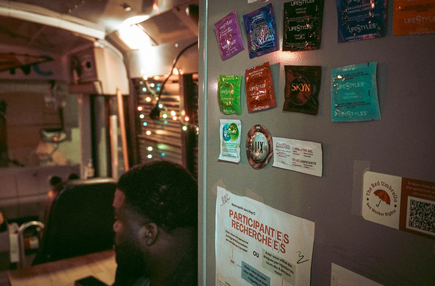 Olivier Charles, intervenant de proximité à L’Anonyme.