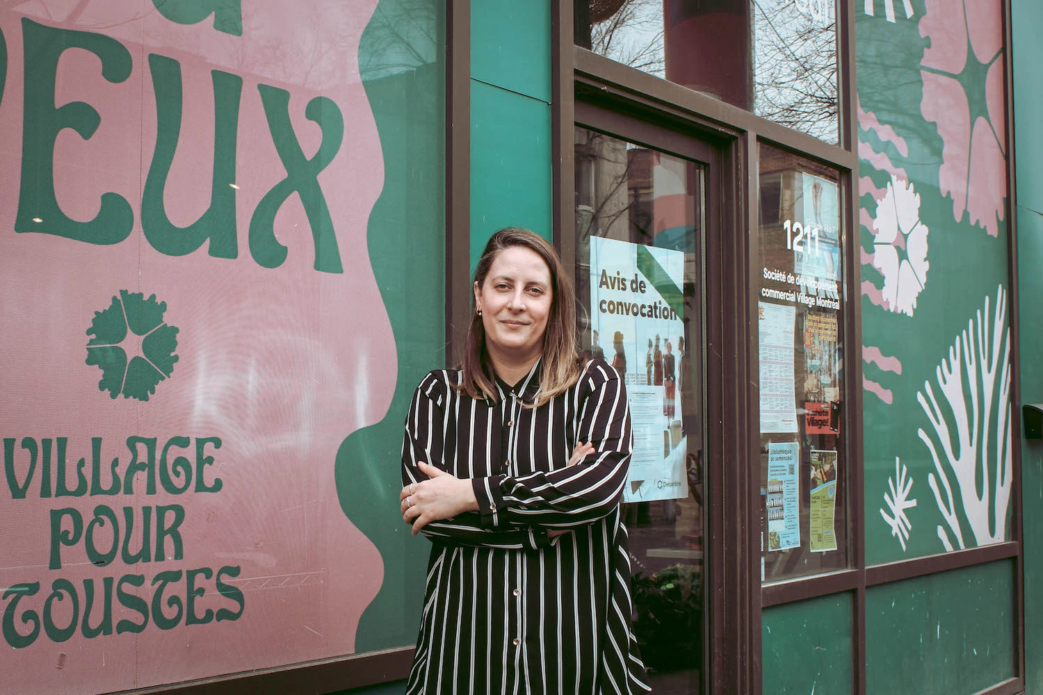 Gabrielle Rondy, directrice générale de la Société de développement commercial du Village