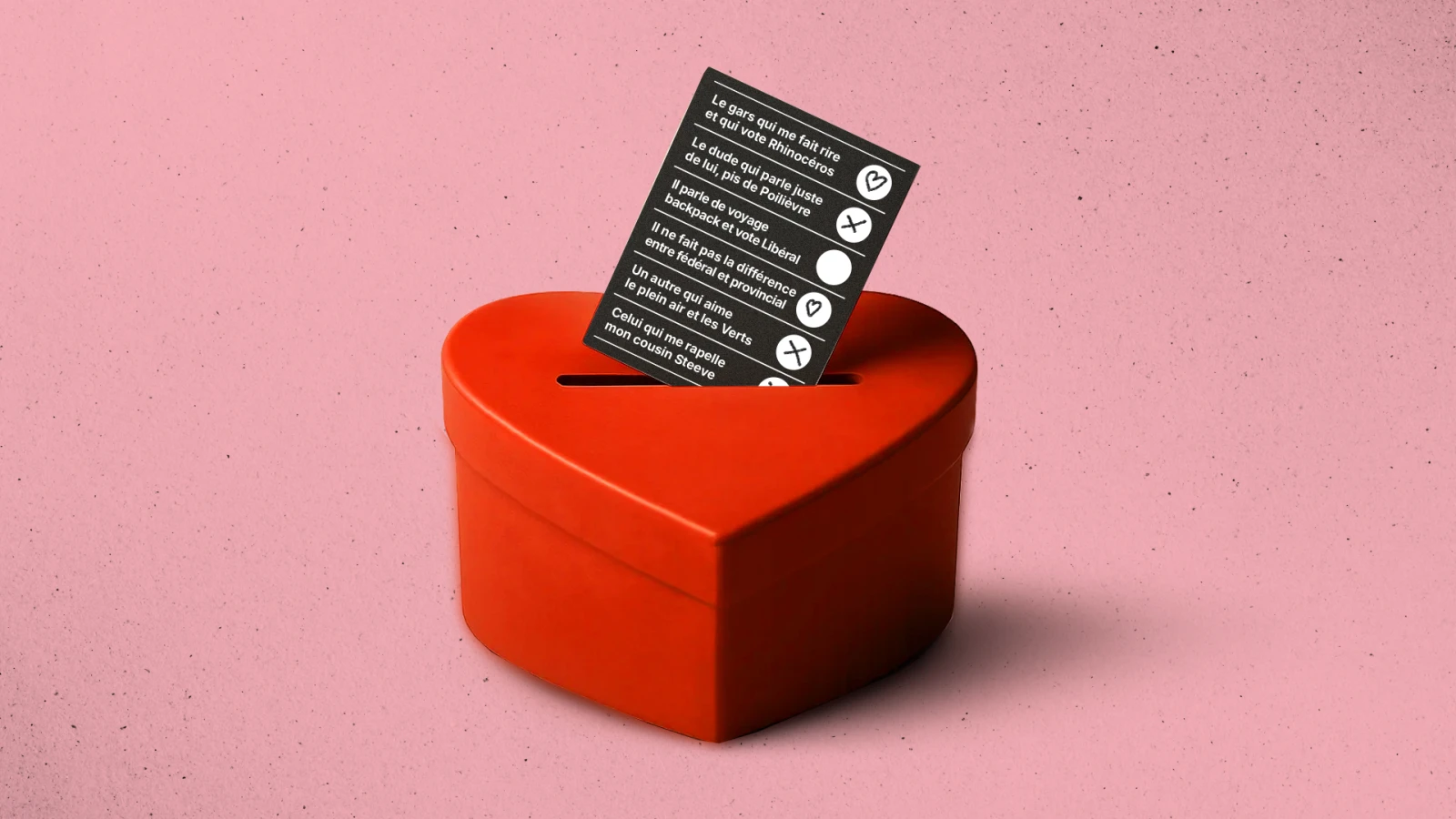 Quand le dating est politique