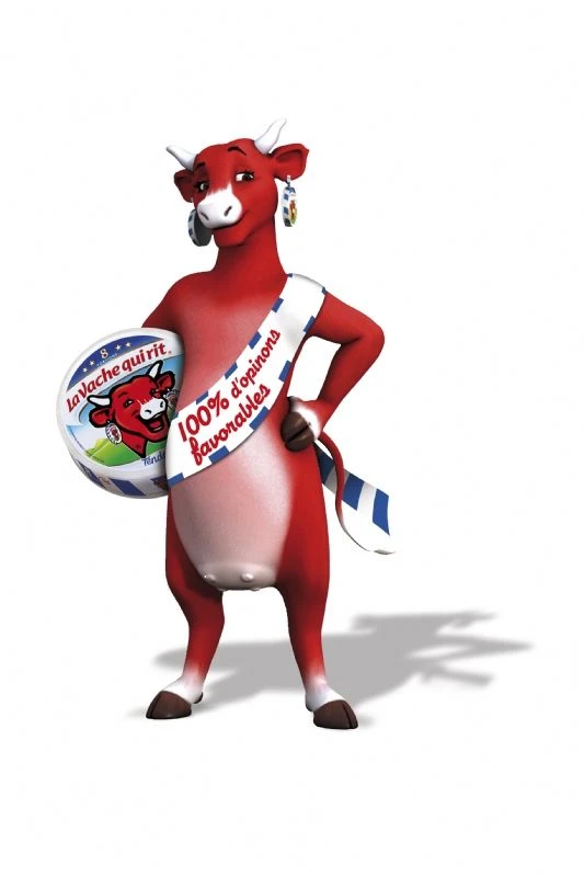 Une version actualisée de l’iconique Vache qui rit.