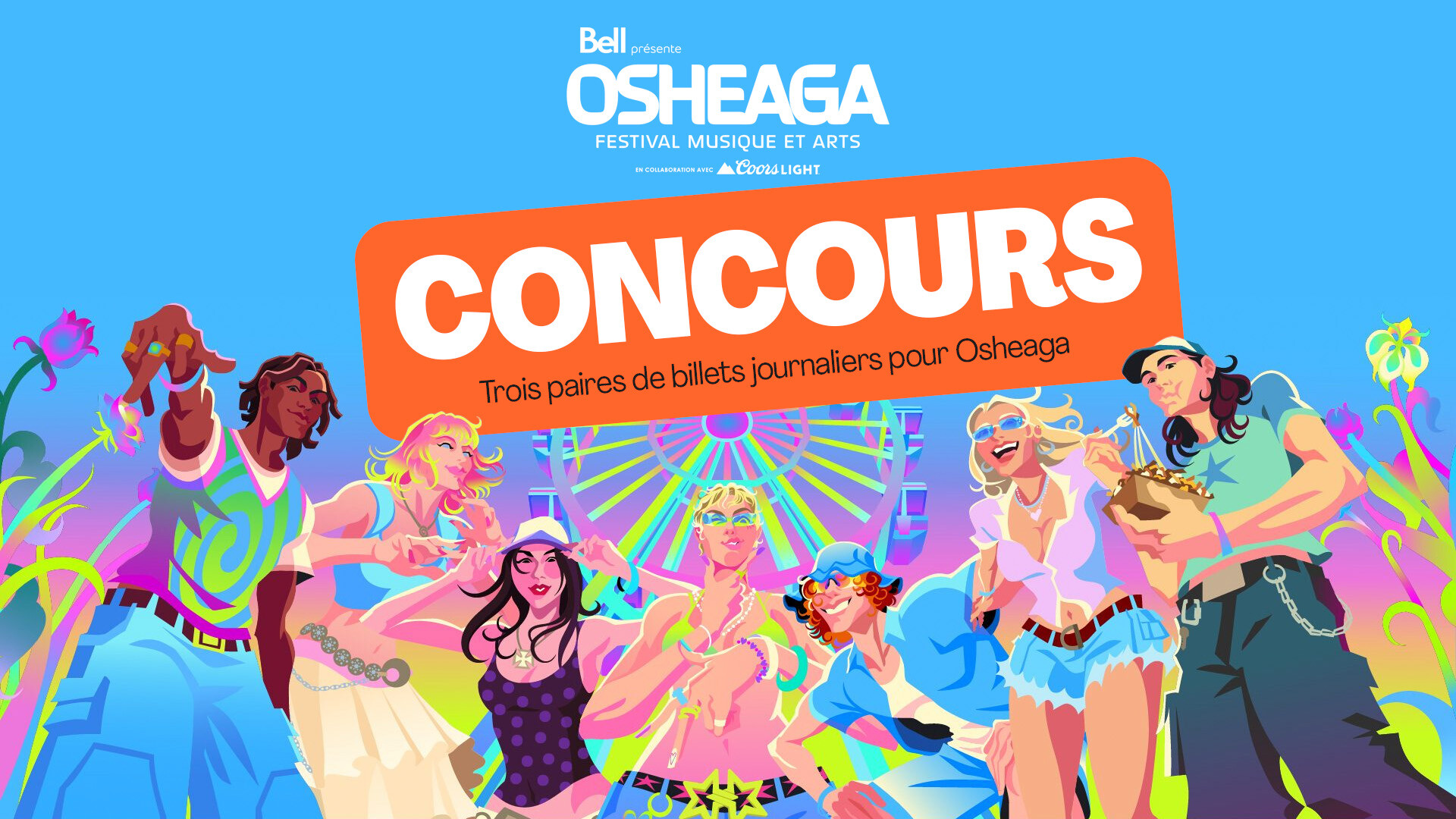 Courez la chance de gagner l’une des trois paires de billets pour le ...