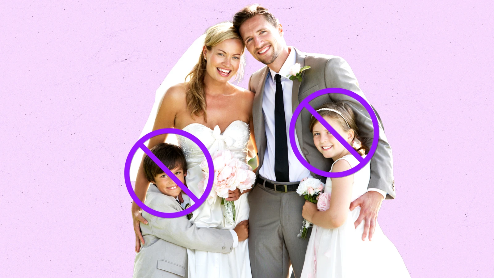 Les enfants sont-ils encore les bienvenus aux mariages?