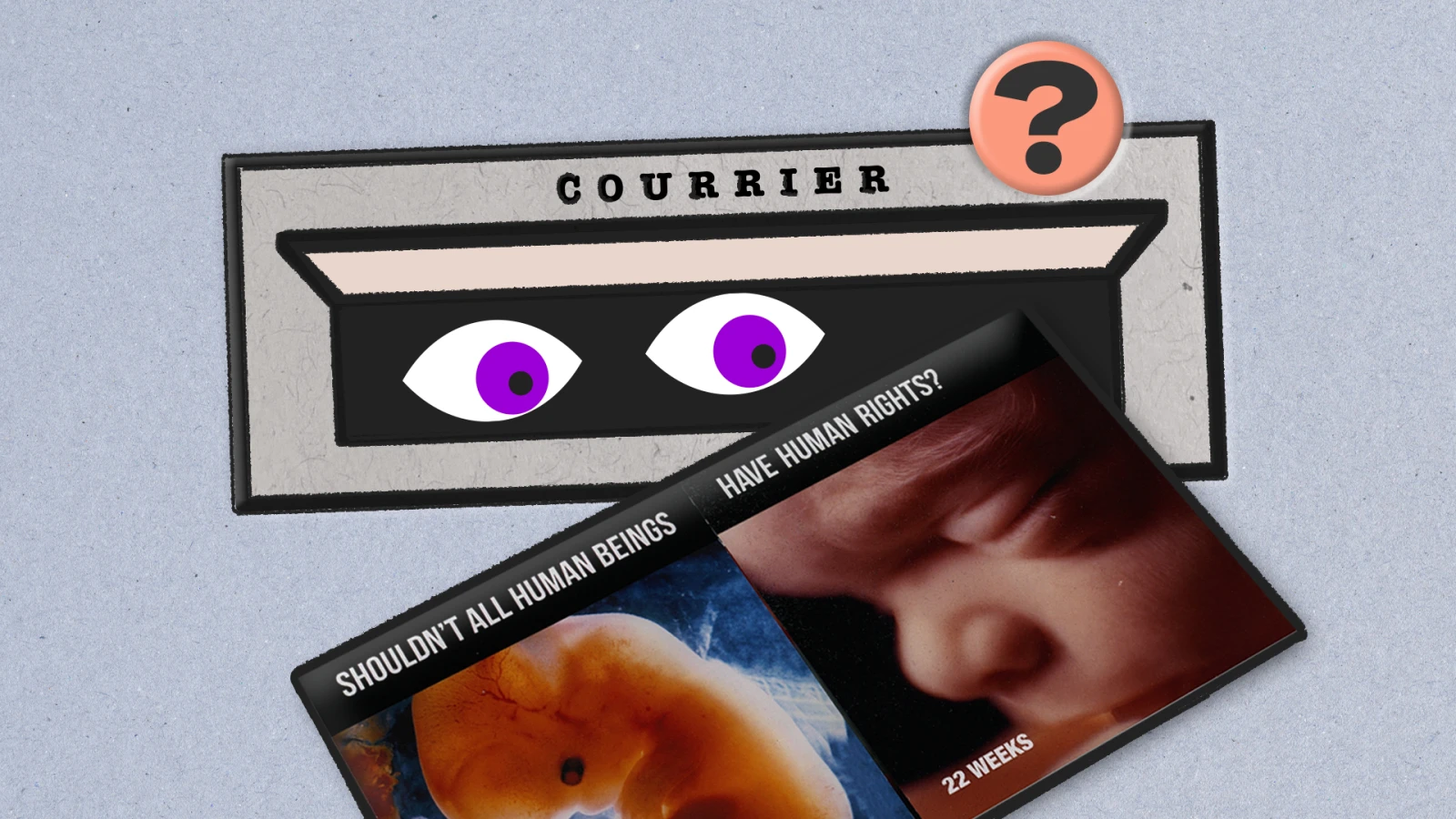 Qui envoie les pamphlets antiavortement chez moi ?