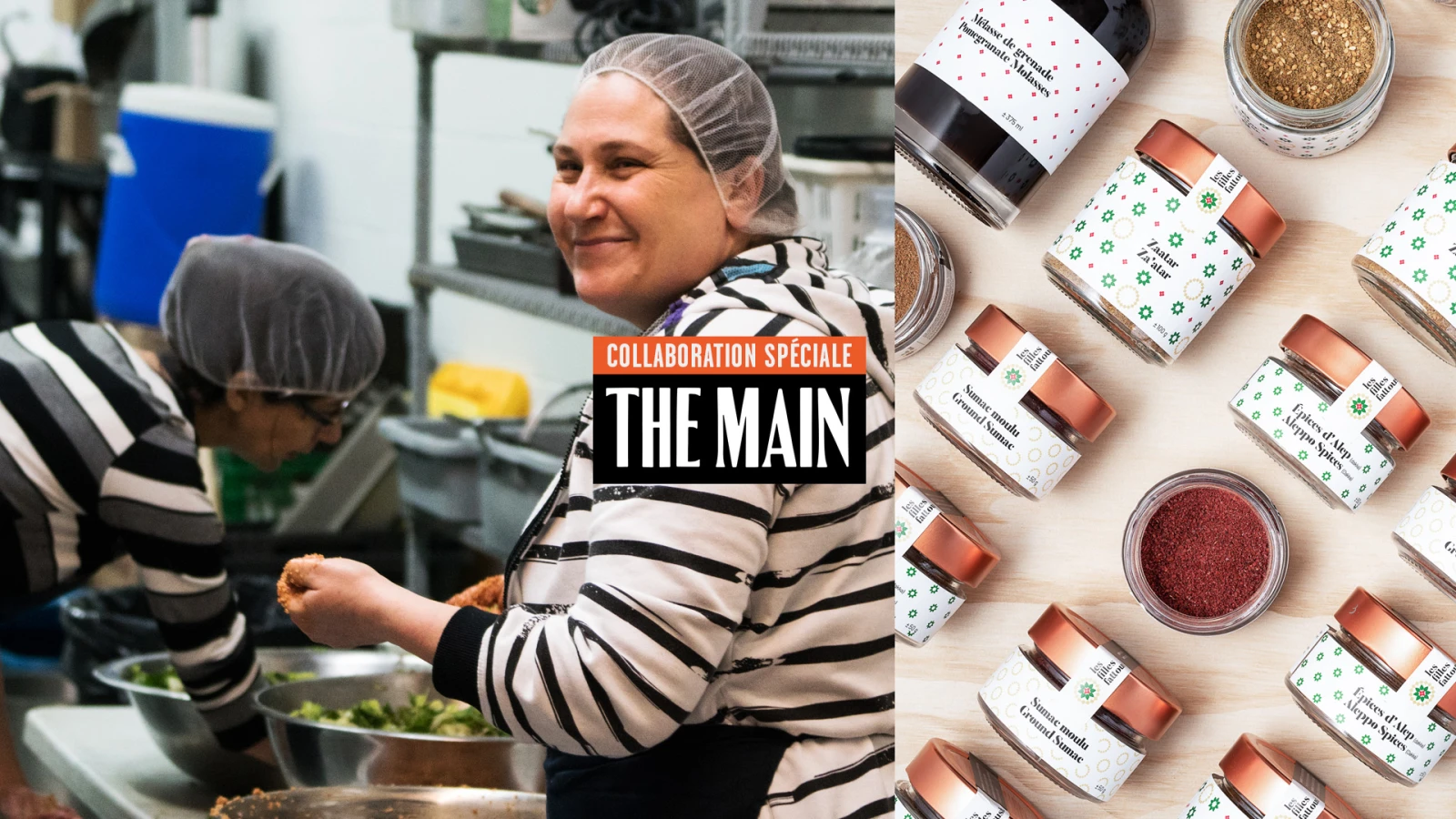 Les Filles Fattoush font rayonner la cuisine syrienne au marché Jean-Talon