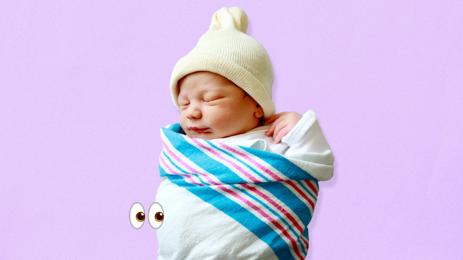 Pourquoi on voit toujours la même couverture sur les photos de naissance?