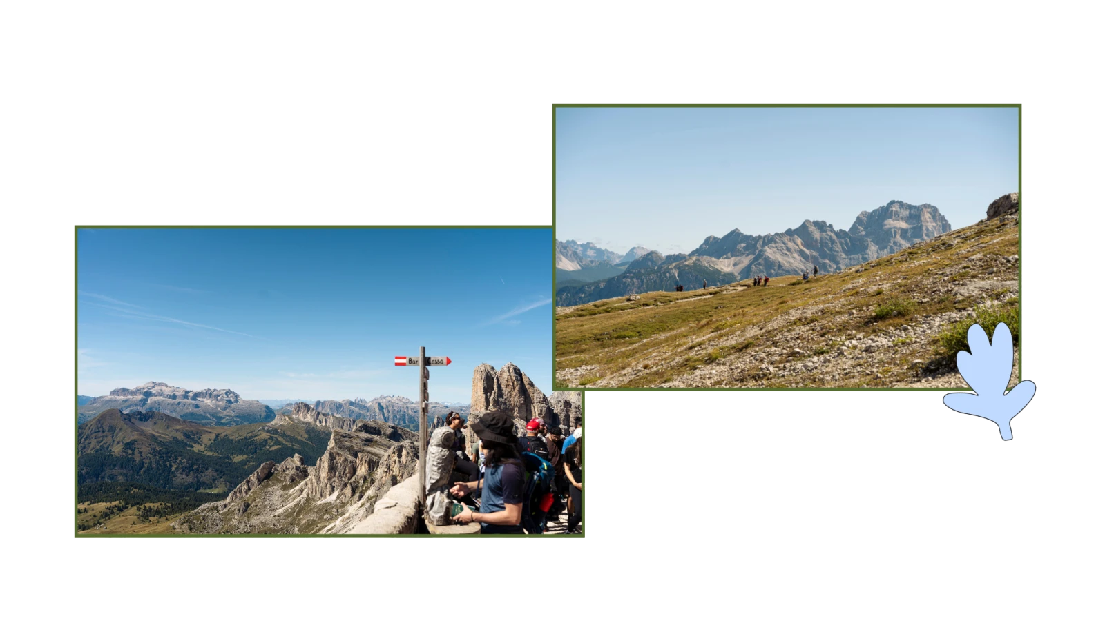 randonnée refuge dolomites italie