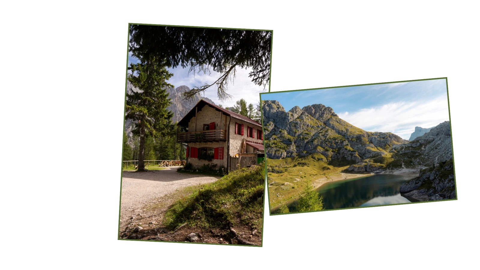 randonnée refuge dolomites italie