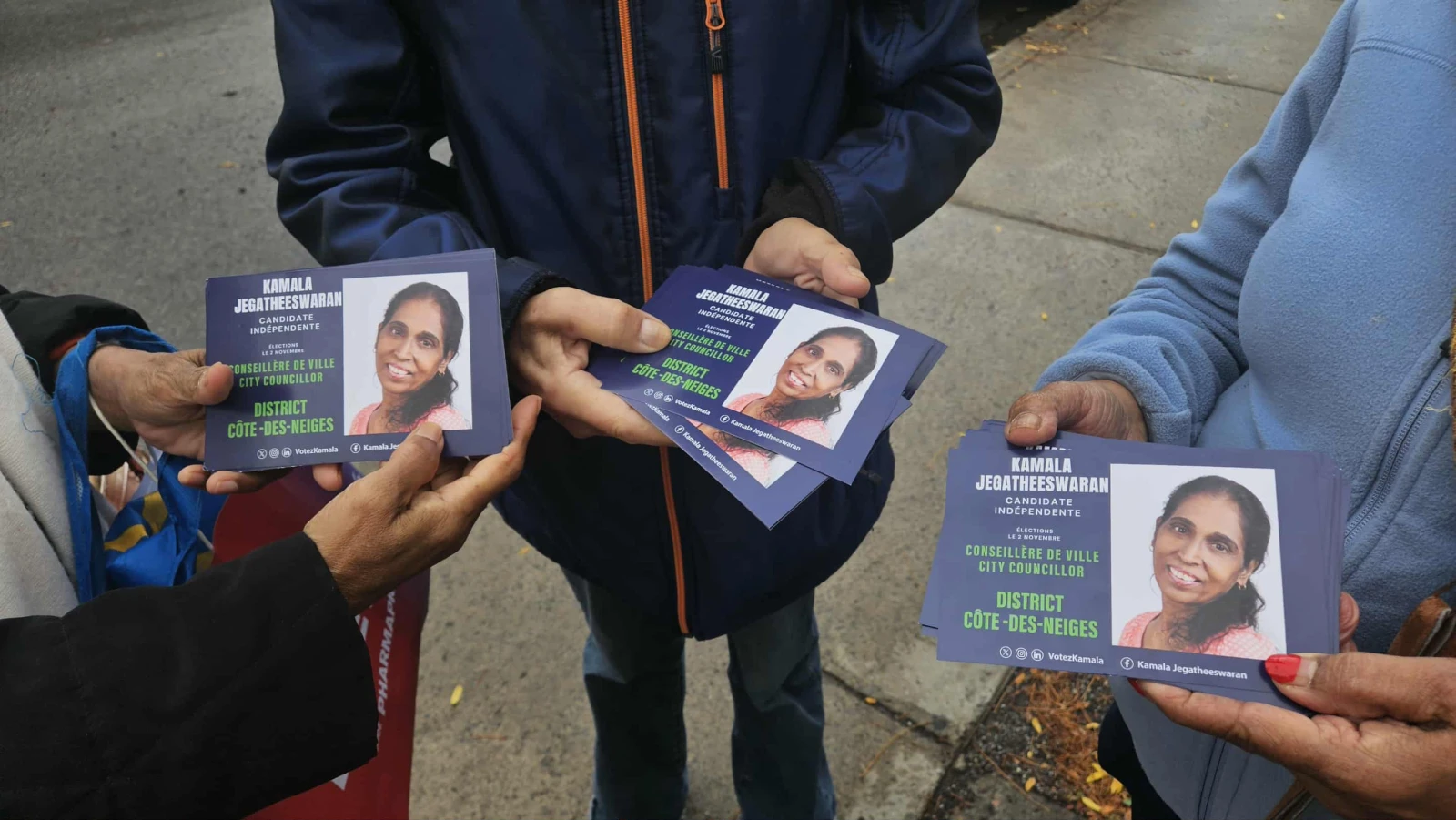 Les petites mains derrière la campagne de Kamala