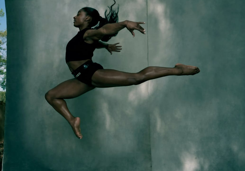 Simone Biles par Annie Leibovitz