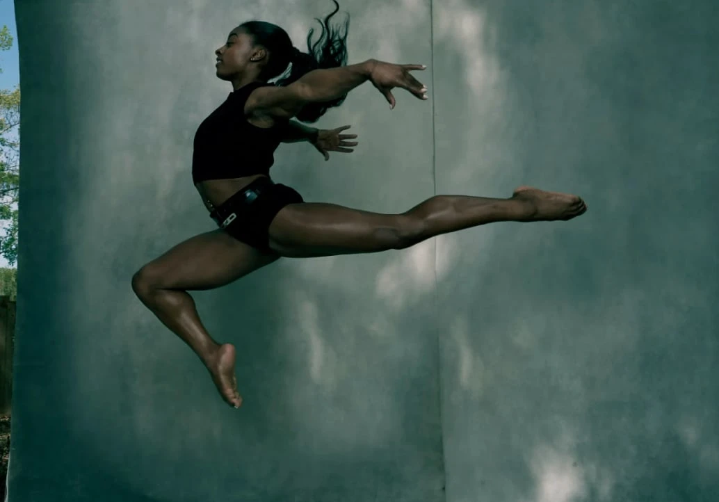 Simone Biles par Annie Leibovitz